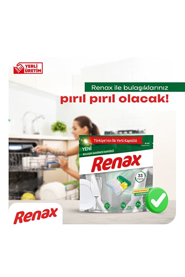 Bulaşık Makinesi Kapsülü Hepsi Bir Arada 80 Li