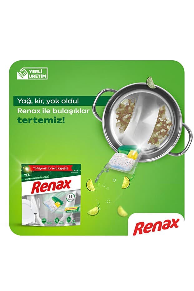 Bulaşık Makinesi Kapsülü Hepsi Bir Arada 80 Li