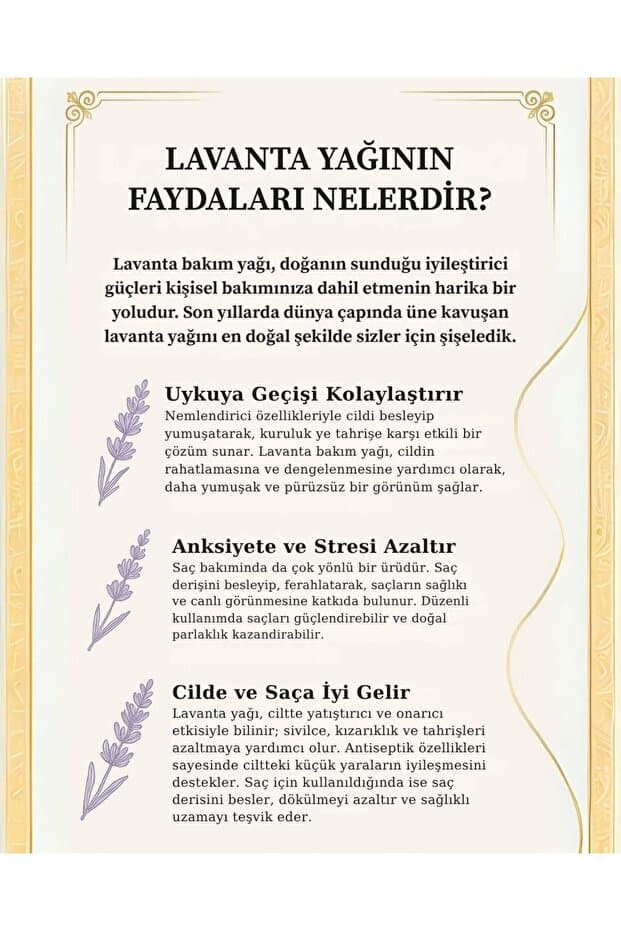 Lavanta Yağı İkilisi | Saf Lavanta Yağı 20 ml ve Lavanta Bakım Yağı 50 ml
