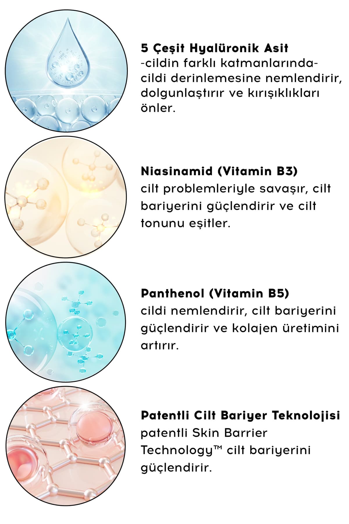 Su Bazlı Moisturizer Nemlendirici Aydınlatıcı Yüz Kremi | Hyaluronik Asit | 50 ML | Tüm Cilt Tipleri