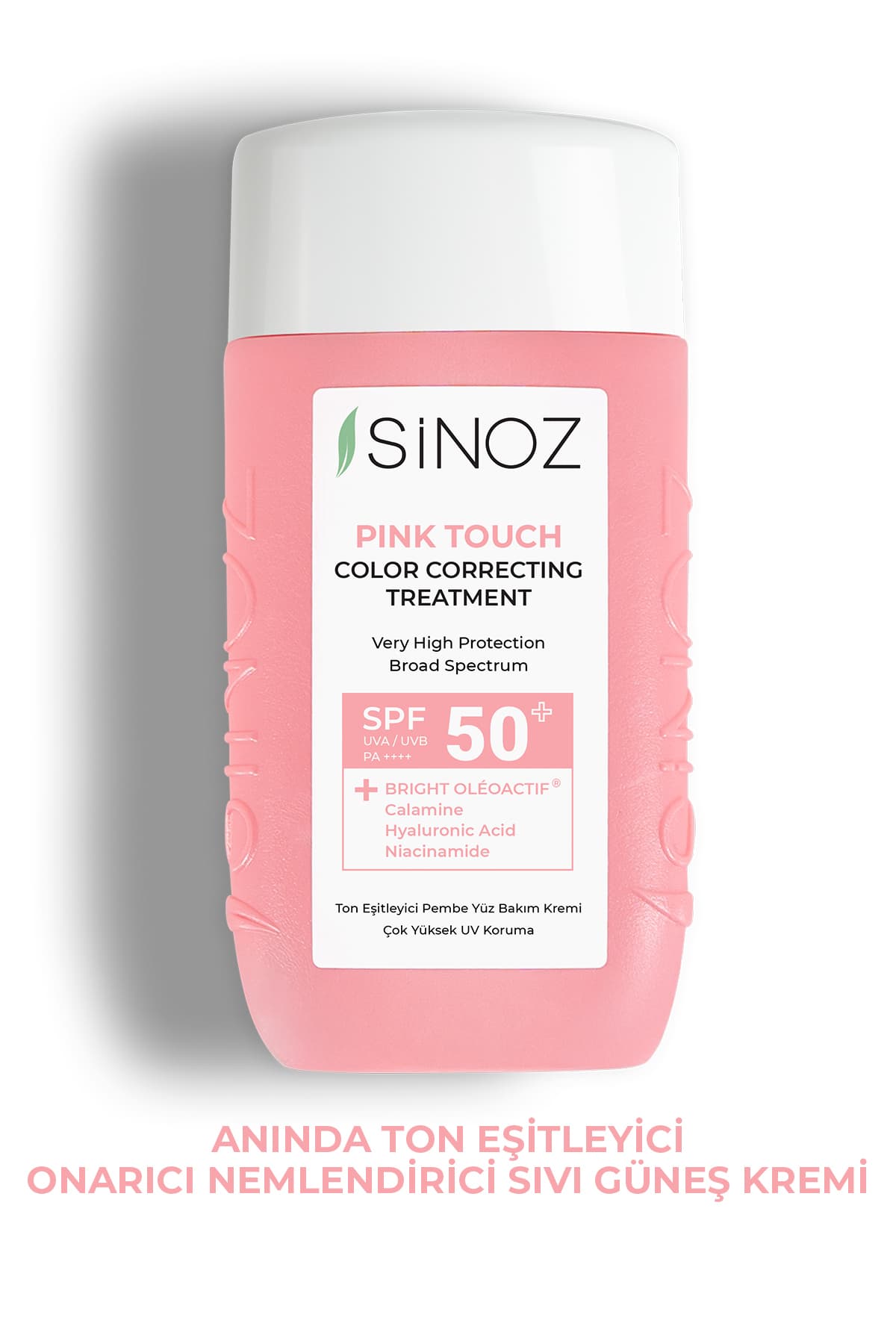Pink Touch Anında Ton Eşitleyici Onarıcı Nemlendirici Pembe Yüz Güneş Kremi Spf50
