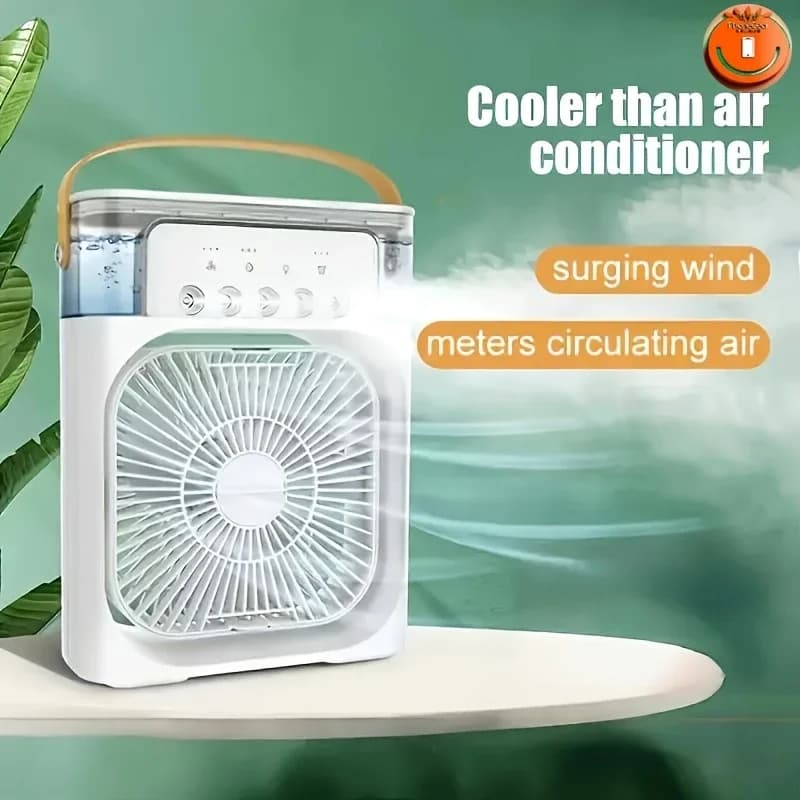 Egonex Taşınabilir Vantilatör Su Soğutmalı Masaüstü Usb Fan