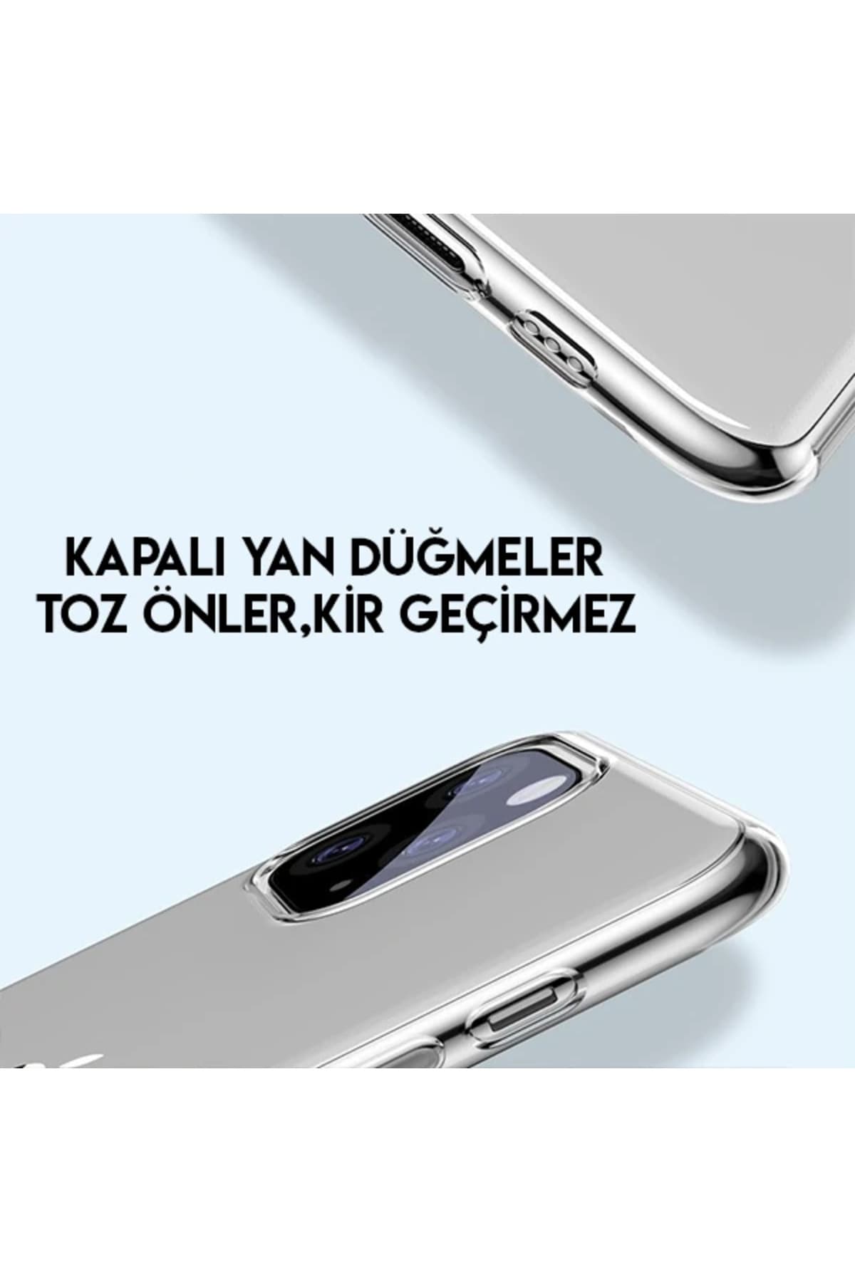 Simplicity Series iPhone 11 Pro Max 6.5 Kılıf Şeffaf Gel Silikon Kılıf-(5775) - GMS3825-7390