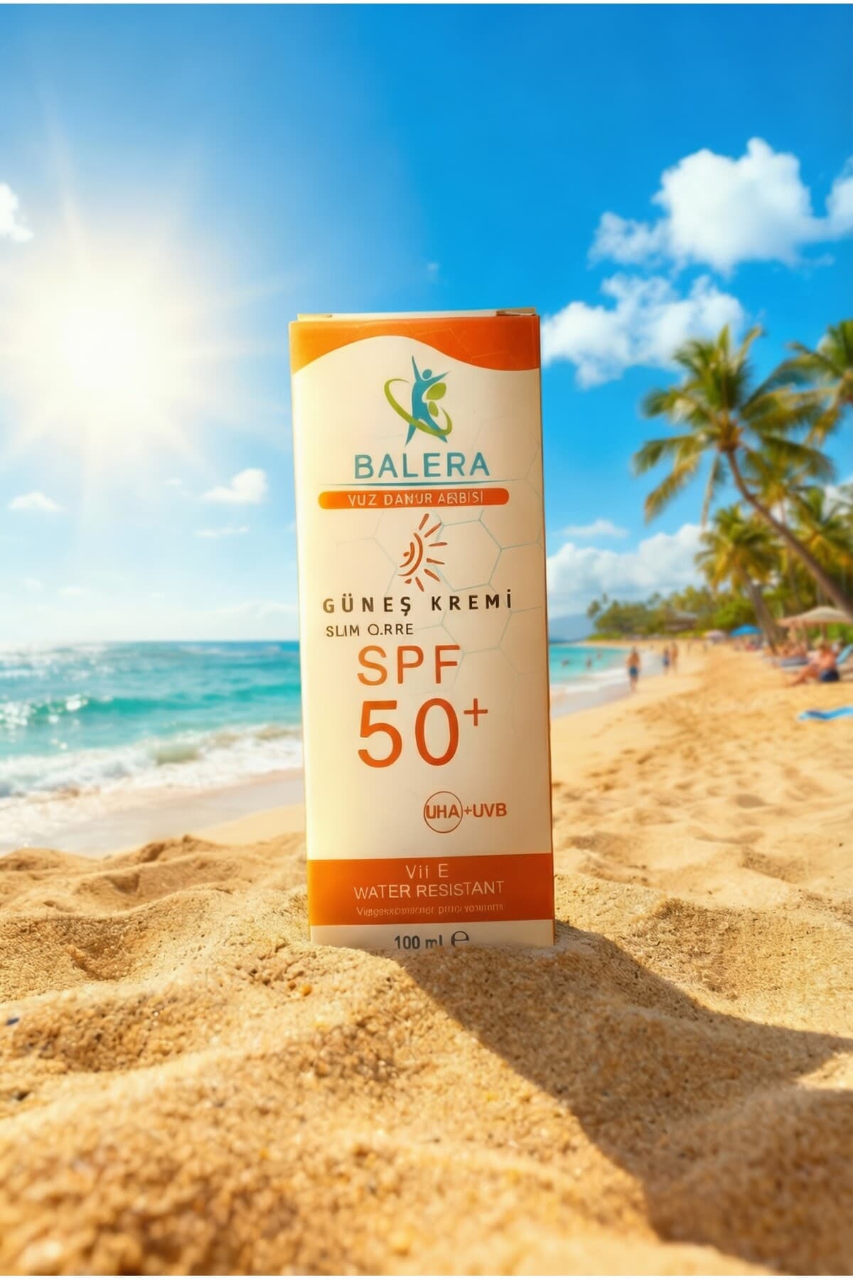 Sun Güneş Koruyucu Krem & Spf 50 Uva Uvb Nemlendirici Krem 100ml
