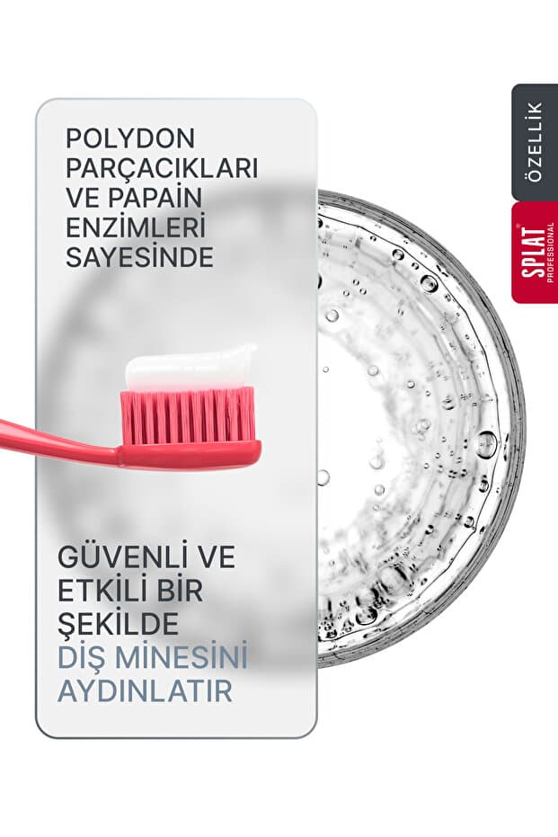 White Plus Beyazlatıcı Diş Macunu Hassas Dişler İçin Florürlü Leke Karşıtı 100 ml