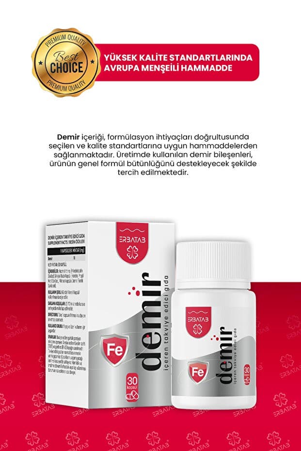 Demir 30 Kapsül