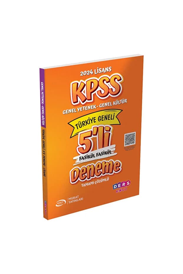 KPSS GKGY Lisans 5 'Li Fasikül Fasikül Deneme Sınavı (DK)