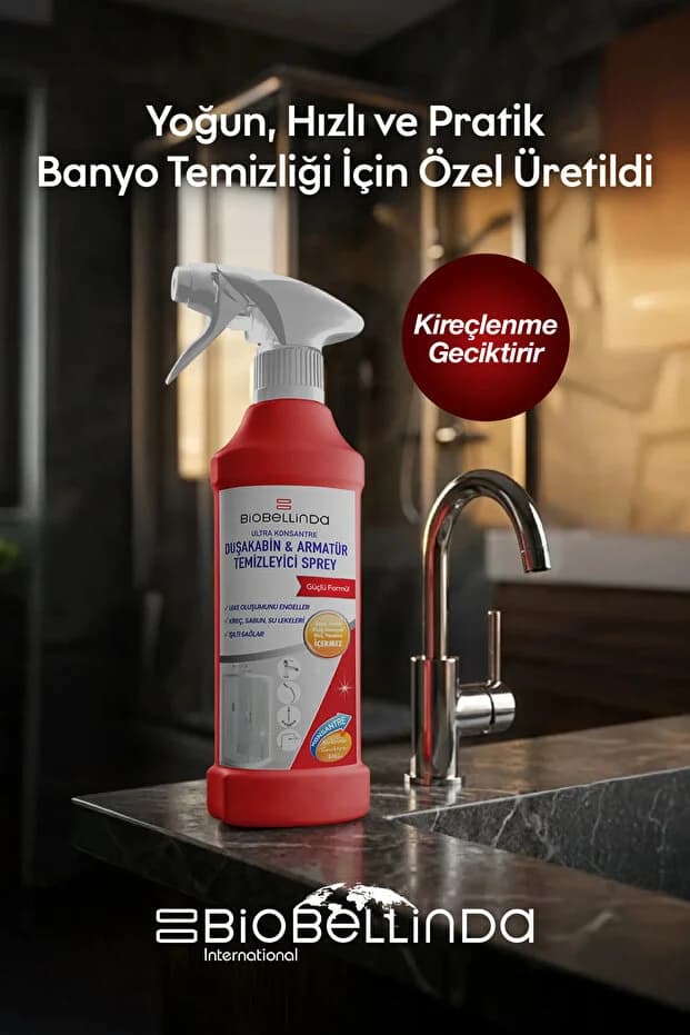 Duşakabin & Armatür Temizleyici Sprey 450 ml