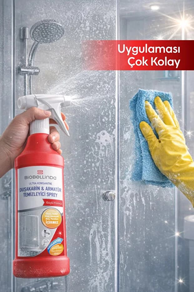 Duşakabin & Armatür Temizleyici Sprey 450 ml