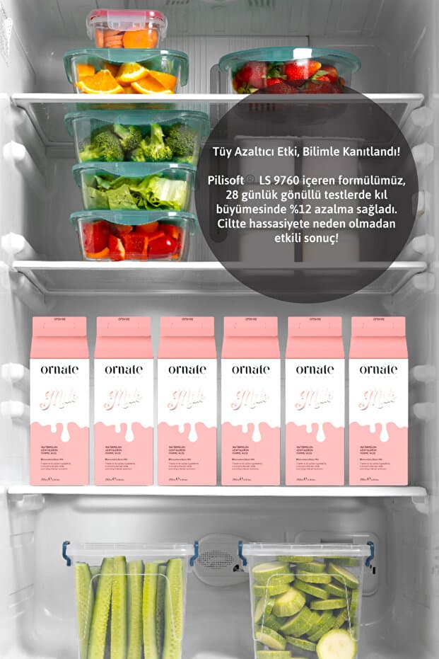 Yoğun Nemlendirici Vücut Sütü Losyonu Tüy Azaltıcı, Onarıcı 4d Hyaluronik Asit 250 ml Vegan