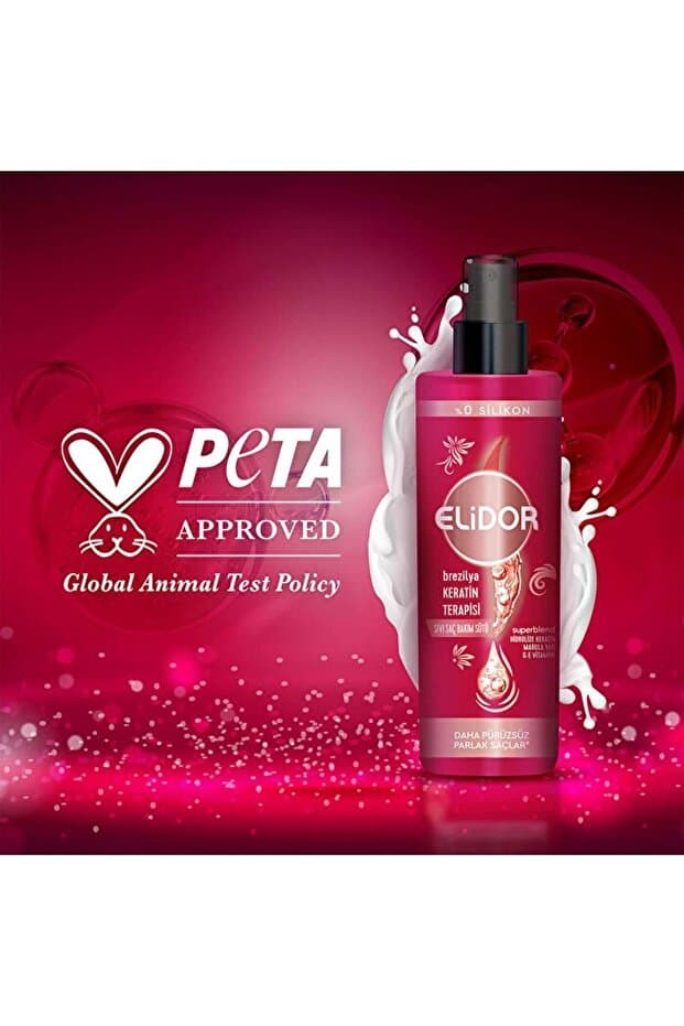 Brezilya Keratin Sıvı Saç Bakım Sütü 200 ml