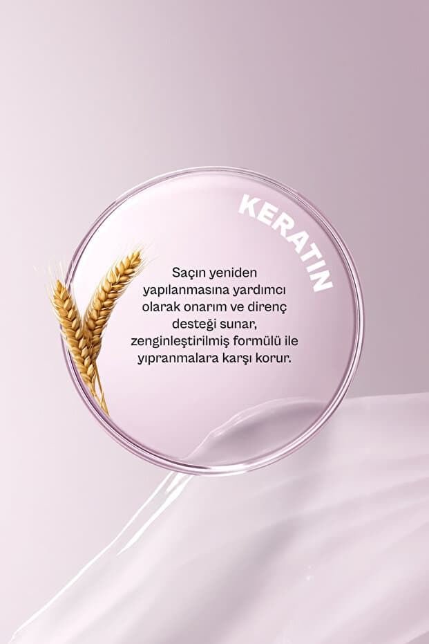 Intense Keratin Zayıf ve Yıpranmış Saçlara Özel Onarıcı Duş Öncesi Saç Bakım Maskesi-vegan-50ml