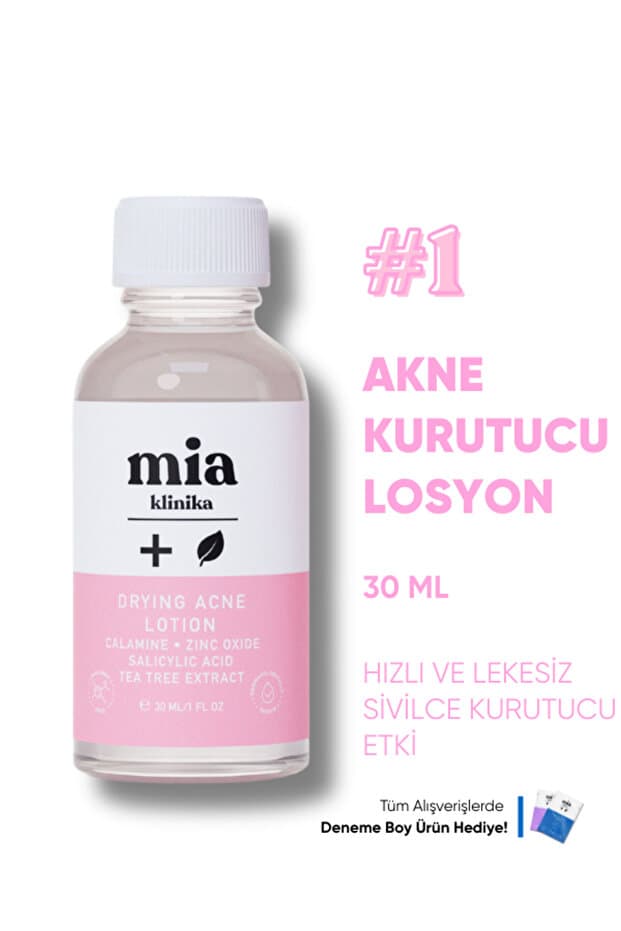 Akne Karşıtı Sivilce Kurutucu Losyon