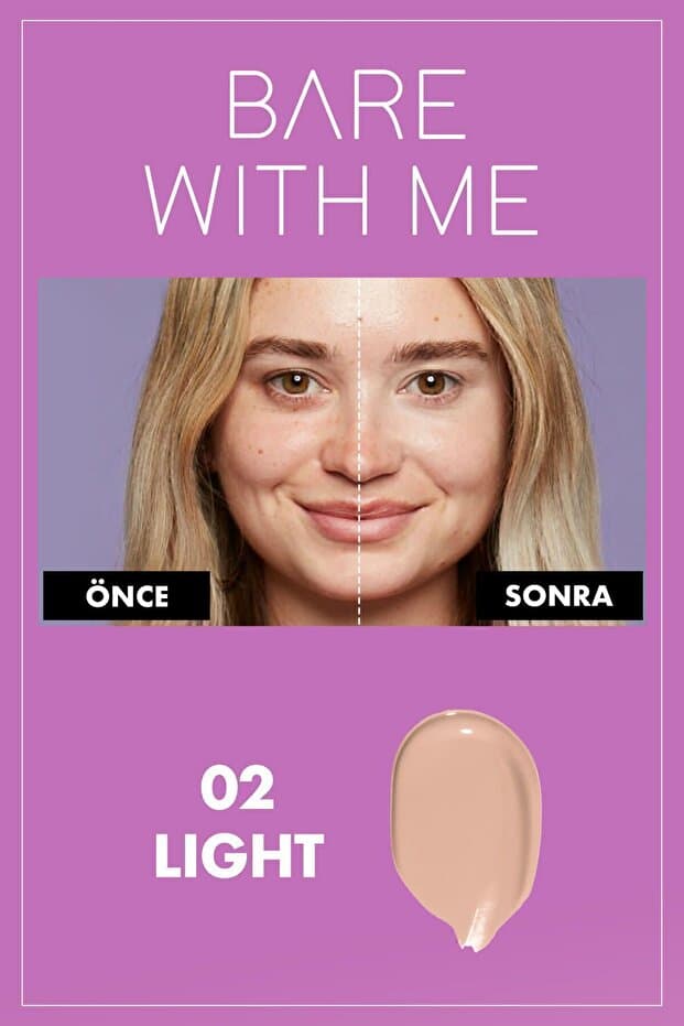 Bare With Me Kapatıcı Serum 02 Light Concealer