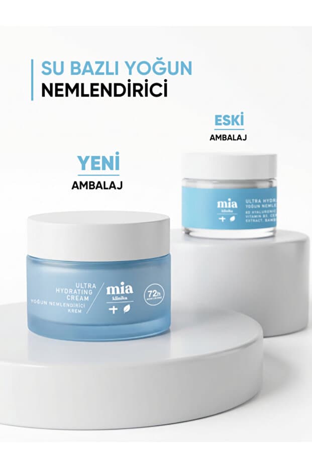 72 Saat Etkili Su Bazlı Yoğun Nemlendirici Yüz Kremi