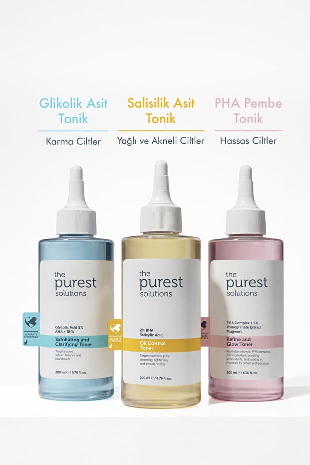 Canlandırıcı ve Gözenek Sıkılaştırıcı Glikolik Asit Tonik 200 ml