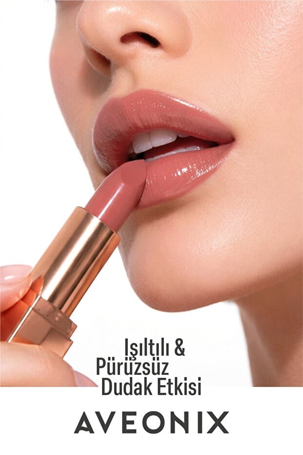 Shine Veil Parlak Ruj 01 Nemlendirici Pürüzsüz Dolgun Dudak Etkili Lipstick