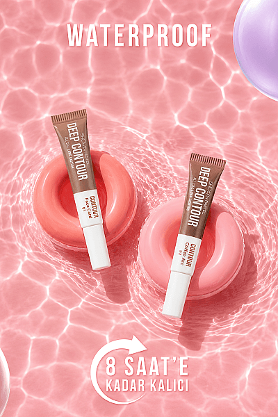 Dewy Blush Likit Allık / Deep Contour Likit Kontür / Glow Light Highlighter Likit Aydınlatıcı
