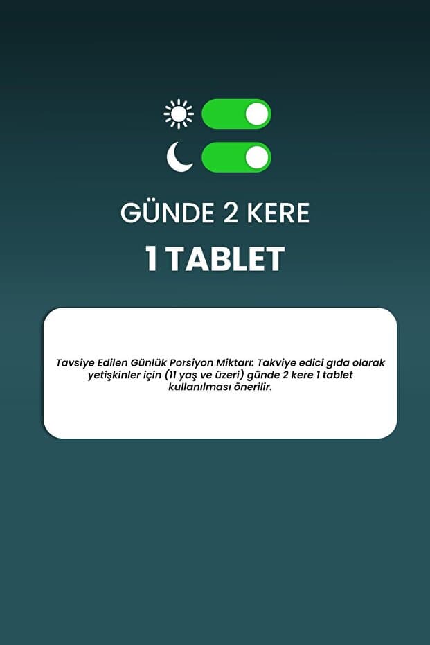 Selenyum 200 Mcg 60 Tablet L-Selenometionin İçeren Takviye Edici Gıda