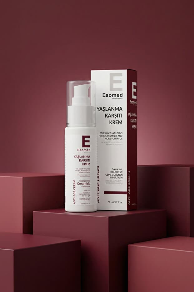Yüz Ve El İçin Beyazlatıcı Etkili Anti-Aging Yaşlanma ve Kırışıklık Karşıtı Leke Güneş Yanığı Krem