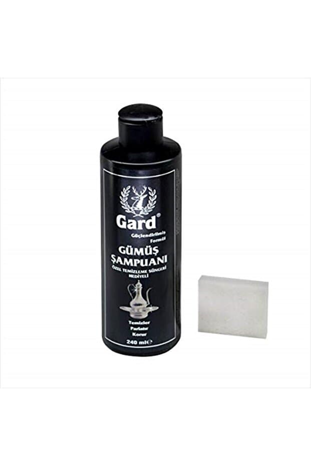 Gümüş Şampuanı 240 ml - Kararan Gümüş Takı, Bijuteri ve Eşya Temizleme Bakım