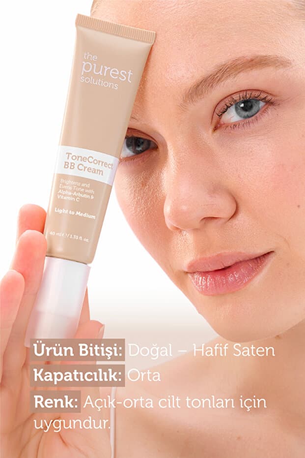 Lekeli Ciltler İçin Cilt Tonu Eşitleyici BB Krem, SPF 50+ 40 ml – Açık / Orta Ton