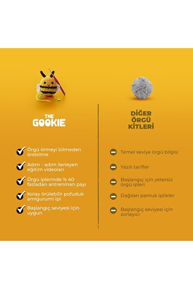 Penguen Amigurumi Tığ Kiti, Amigurumi Örgü Seti, Tığ Işi Amigurumi Örgü Oyuncak Seti