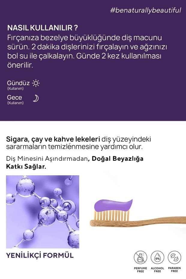 Mor Karbon Diş Beyazlatma Seti (Mor Karbon Diş Macunu 75 Gr + Mor Karbon Diş Tozu 50 Gr)