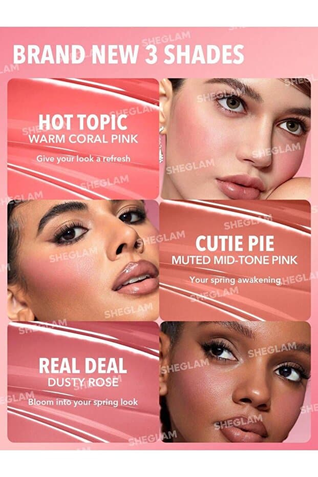 COLOR BLOOM LIQUID BLUSH MATTE FINISH, LOVE CAKE 5.2ML