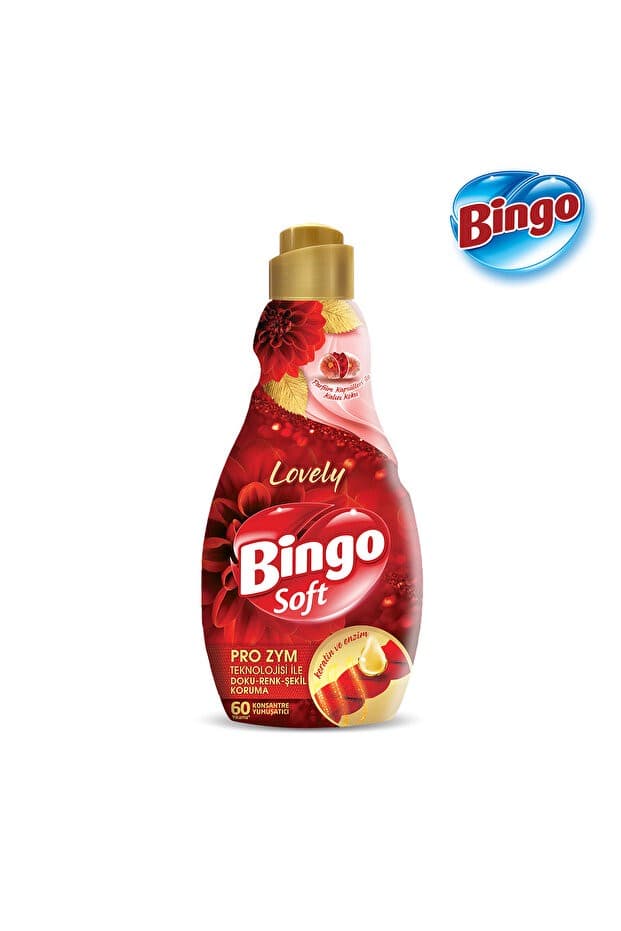 Soft Konsantre Çamaşır Yumuşatıcısı Lovely 1,44 Lt X 4 Adet