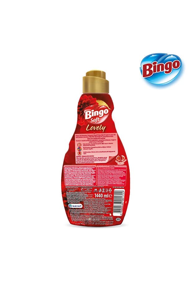 Soft Konsantre Çamaşır Yumuşatıcısı Lovely 1,44 Lt X 4 Adet