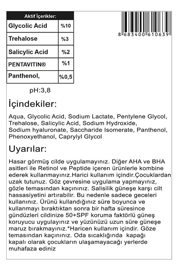 AHA BHA Serum – Gözenek Arındırıcı ve Yenileyici Bakım
