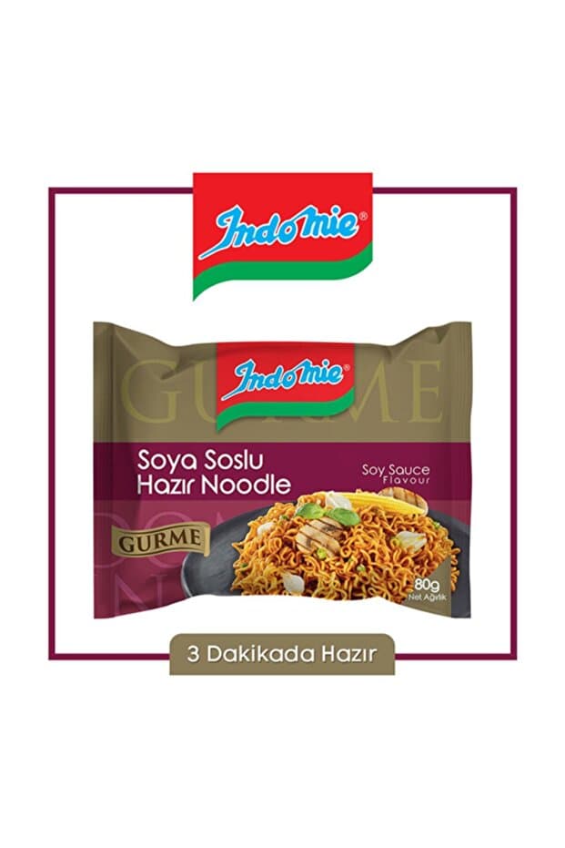 Indomie Gurme Serisi Soya Soslu Çeşnili 40 Adet