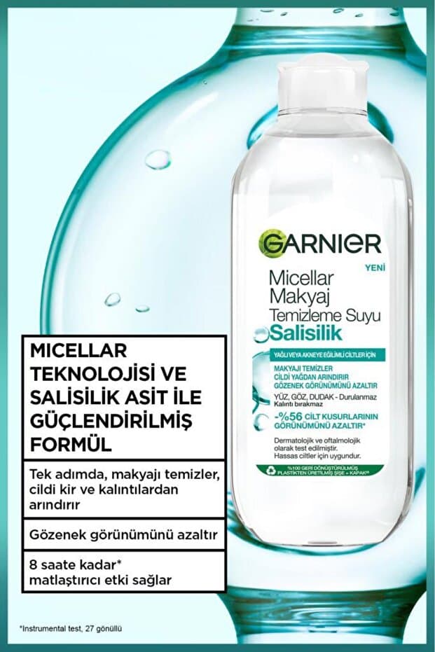 Salisilik Micellar Makyaj Temizleme Suyu 400ML
