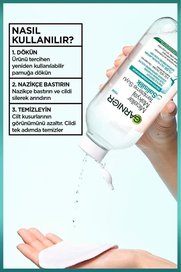 Salisilik Micellar Makyaj Temizleme Suyu 400ML