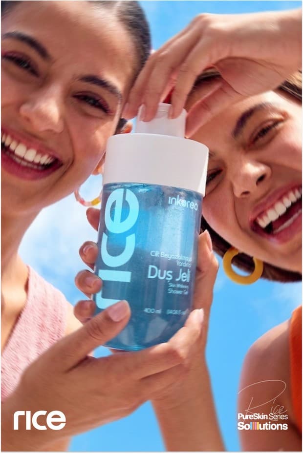 Rice Cilt Beyazlatmaya Yardımcı Duş Jeli