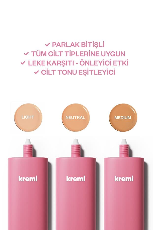 BB Krem SPF50 Yüksek Kapatıcı, Nemlendirici, Ton Eşitleyici, Aydınlatıcı
