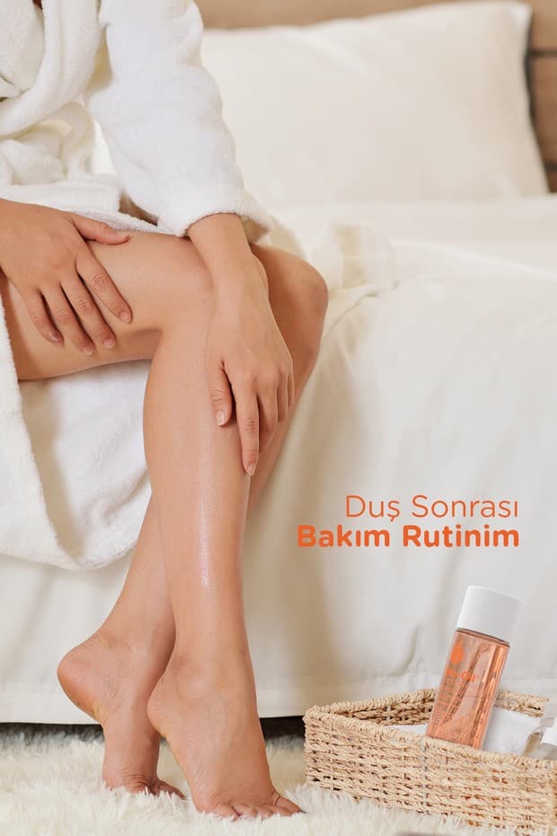 Çatlak Karşıtı Nemlendirici Cilt Bakım Yağı 125 ml Leke Karşıtı Hamilelik Çatlakları İçin Vitamin E