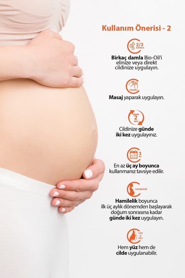 Çatlak Karşıtı Nemlendirici Cilt Bakım Yağı 125 ml Leke Karşıtı Hamilelik Çatlakları İçin Vitamin E