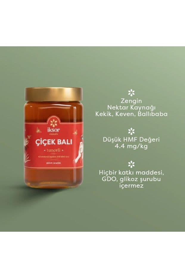 Tunceli Çiçek Balı - 950 gr