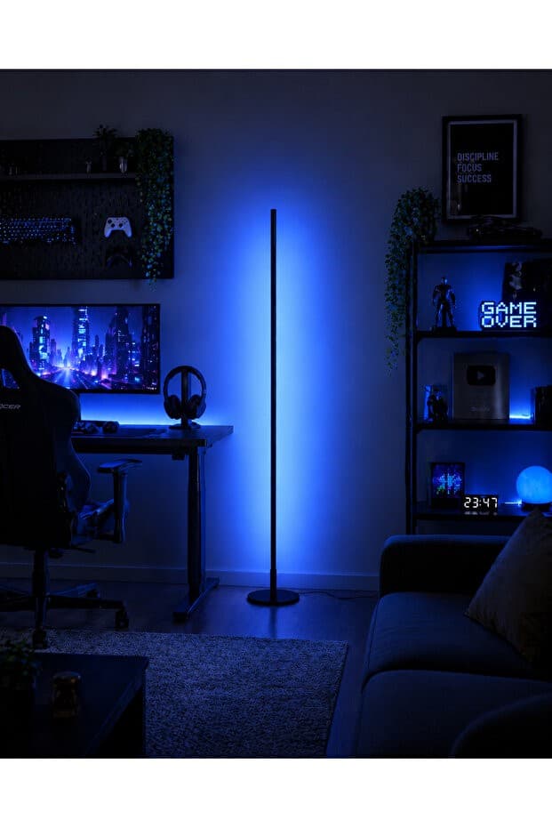 Nexus Rgb Stıck Led Lambader Full Renk Full Rgb Uzaktan Kumandalı Aydınlatma Sistemi Dimlenebilir