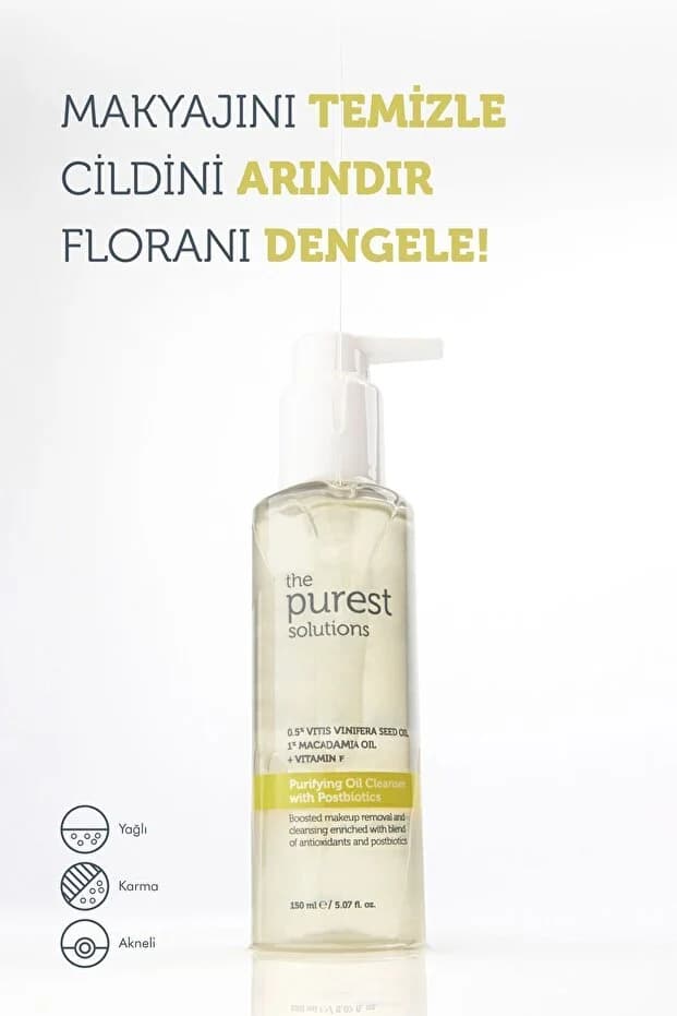 Yağlı ve Karma ciltler için Arındırıcı & Sebum Dengeleyici Çift Aşamalı Temizlik Rutini