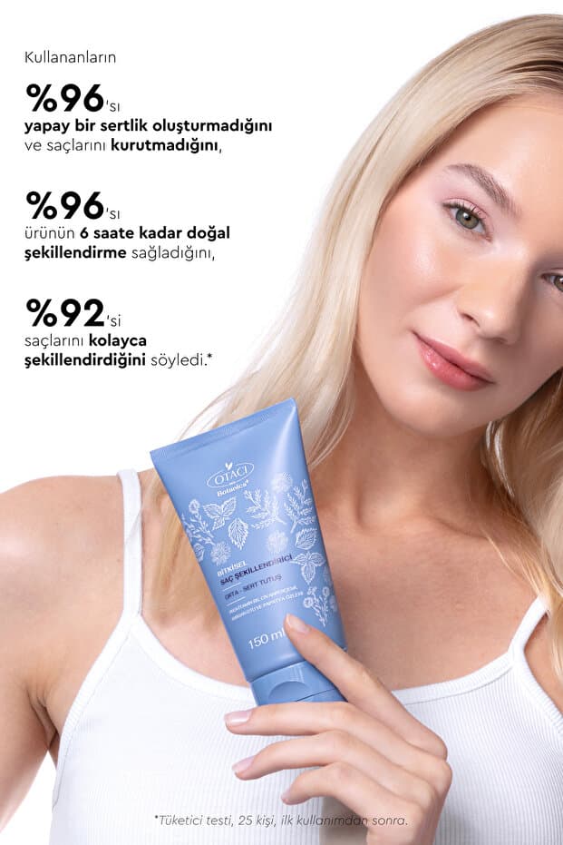 Bitkisel Saç Şekillendirici Orta & Sert Tutuş 150ML