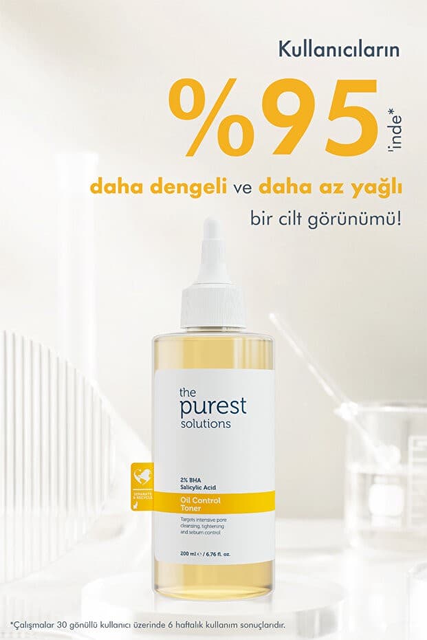 Yağlı Ve Karma Ciltler için ve Siyah Nokta Karşıtı Salisilik Asit Tonik 200 ml