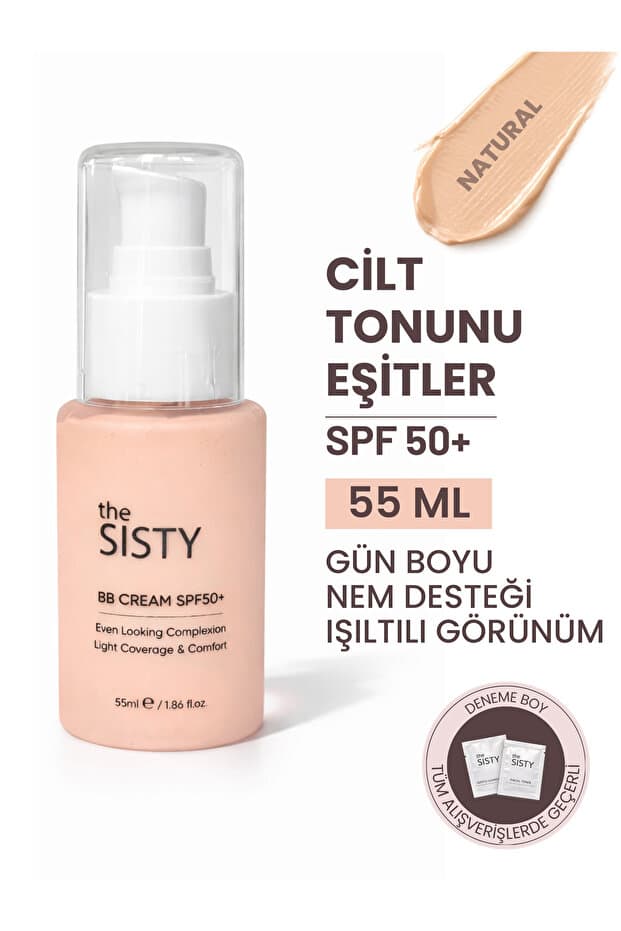 Filtre Etkili Aydınlatıcı BB Krem SPF50+ 55 ml
